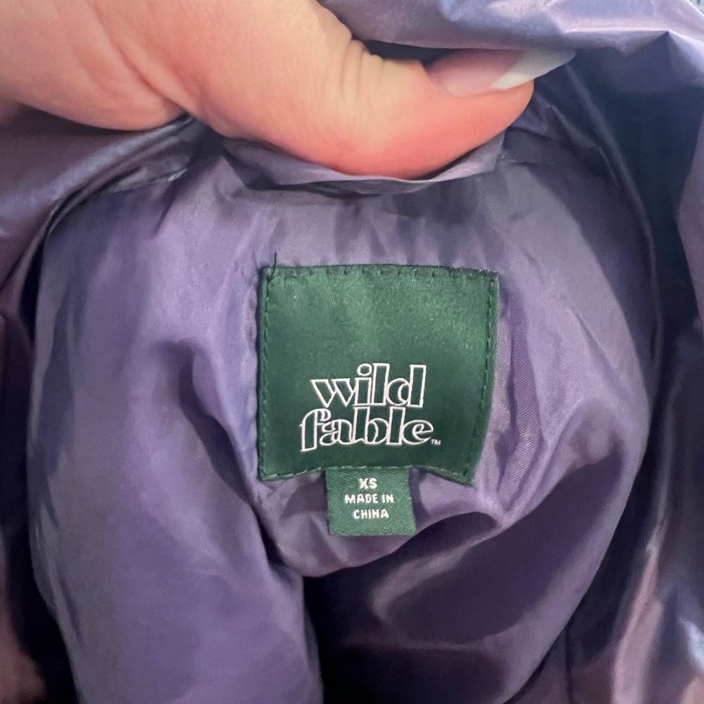 Purple Puffer Jacket - Picture 3 of 3